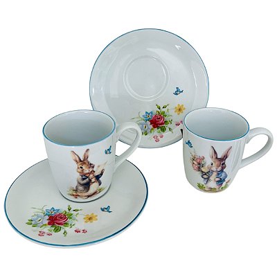 Par de Canecas com Pires Fofinhos