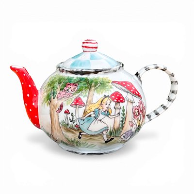 Bule Maravilha - Alice seguindo o Coelho