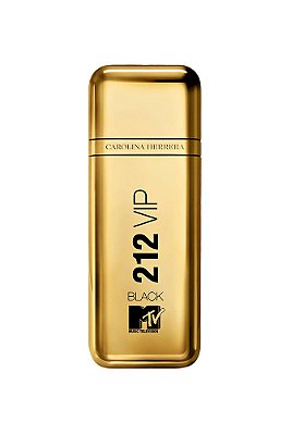212 VIP Black NYC MTV Carolina Herrera Eau de Parfum Masculino 50ml