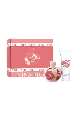 Kit Nina Fleur Nina Ricci Eau de Toilette Feminino Perfume 80ml + Loção Corporal 100ml