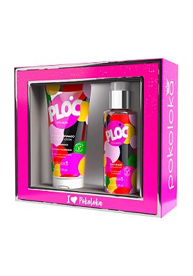 Kit Pokoloka Teen Ploc Tutti-Frutti Feminino Hidratante 60ml + Body Splash 60ml
