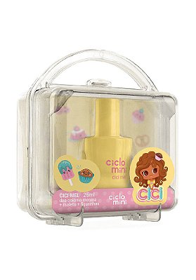 Kit Maleta Mel Ciclo Mini Cici Meninas Deo Colônia 25ml + Maleta + Figurinhas