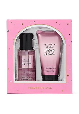 Kit Velvet Petals Victoria's Secret Body Splash 75ml + Loção 75ml
