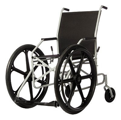 Cadeira De Rodas com Rodas Dianteiras Maiores