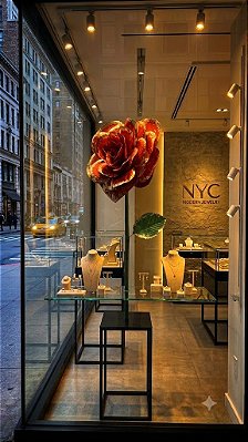 Manhattan Ruby: A Rosa Gigante em Red Gold