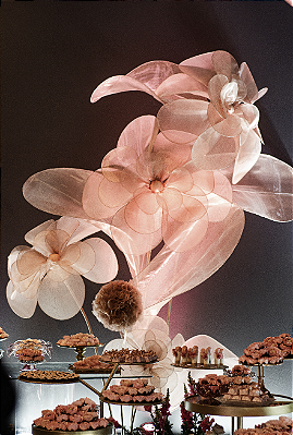 A Dança das Flores de Organza