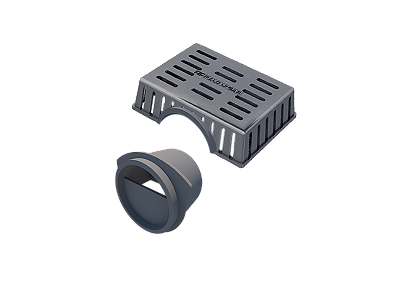 Elleve - Kit Sifao Horizontal C/ Grade Retentora - 3399 - Ralo Linear