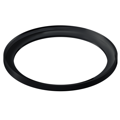 Elleve - Porta Grelha Redondo 100Mm Black Matte - 4184 - Ralo Linear