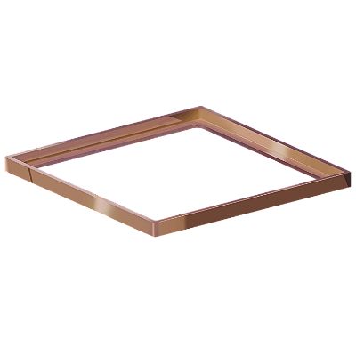 Elleve - Porta Grelha Redond0 150Mm Red Gold - 4194 - Ralo Linear