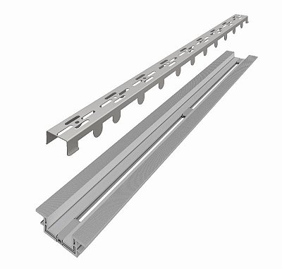 Elleve - Ralo Linear Infinity Slim Tp Vazada 80Cm - 1795 - Ralo Linear