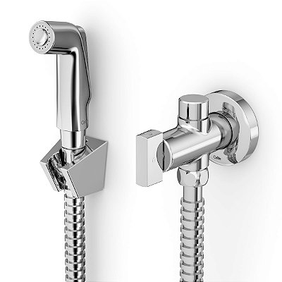 Ducha Higiênica com derivação Flow Cromado - B5004F3Crb - Celite