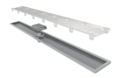 Elleve - Ralo Linear Royal - Tampa Oculta 60 Cm - 8605 - Ralo Linear
