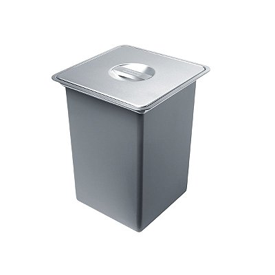 Lixeira De Sobrepor Franke  Quadrada - 13546 -  FRANKE