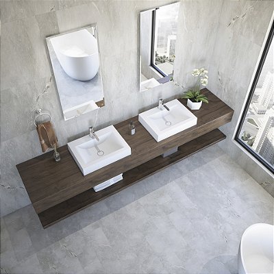 Cuba Arco 60 - Duramatt Fosco Acetinad Branco - Apoio - Sc1F006010101 - Sabbia