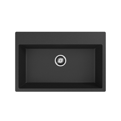 Cuba Cozinha Alecrim 80 - Duraquartz Preto Estelar - Sccd0020409 - Sabbia