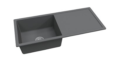 Cuba Cozinha Acafrao 100 - Duraquartz Cinza Urbano - Sccd0050404 - Sabbia