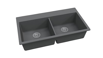 Cuba Cozinha Paprica 90 - Duraquartz Cinza Urbano - Sccd0030404 - Sabbia