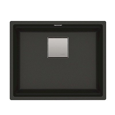 Cuba Kubus Kng 110-52 Onyx 520X420 Mm C/ Acessorios - 16062 -  FRANKE