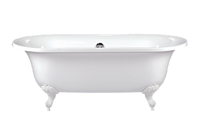 Banheira Devon C/ Pés Brancos  - Im1001Br - Immersi