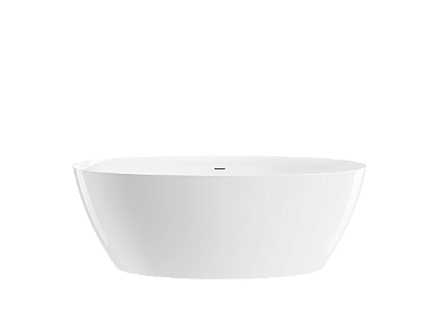 Banheira Itajaí 2  Glossy White - Im1032Gw - Immersi