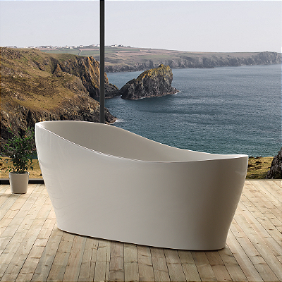 Banheira Itapema Glossy White - Im1004Gw - Immersi