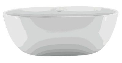 Banheira Imbituba Glossy White - Im1027Gw - Immersi