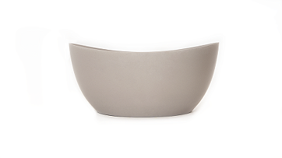 Banheira Sampa - Duraquartz Marfim Natural - Valvula Click Preto Fosco - Sbcd00804050103 - Sabbia