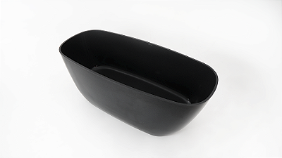 Banheira Bahia - Duraquartz Preto Granito - Giroacqua Cor Especial - Sbcd00204060304 - Sabbia