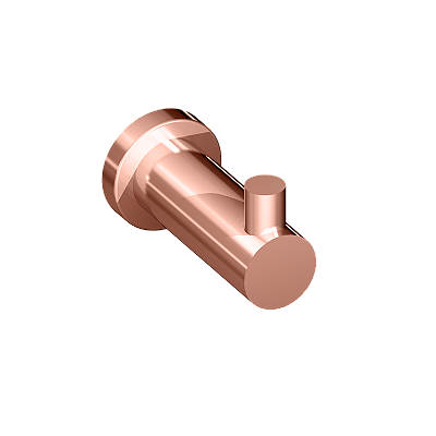 Cabide Duplo Solution Cobre Polido - 05.Sl02.Cp - Crismoe