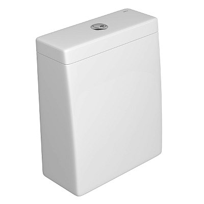 Caixa Acoplada com Acionamento Duo LK Branco / Cromado - CD.23F.17 - DECA