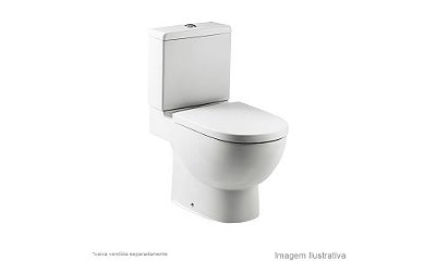 Caixa Para Acoplar Com Duplo Botão De Acionamento (3/6 Litros) - B341240001 - Roca