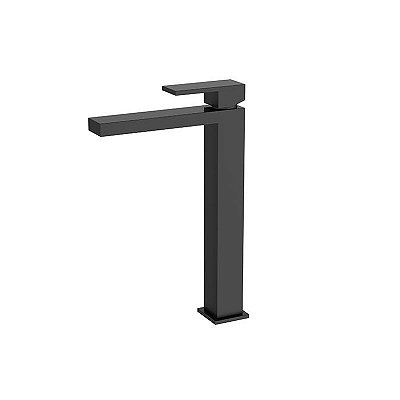 Monocomando para lavatório de mesa bica alta - Madrid - Black - V-83315-59H - JIWI