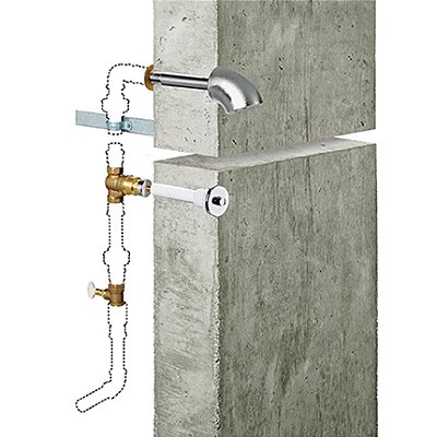 Válvula Para Banheiro Alta Segurança - 00203106 - Docol