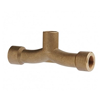 Te Curto 6" - Saída 1/4" - 00203800 - Docol