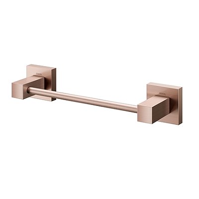 Porta-Toalhas Rosto Square Cobre Escovado - 00388469 - Docol