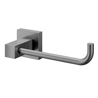 Papeleira Square Grafite Escovado - 00388570 - Docol