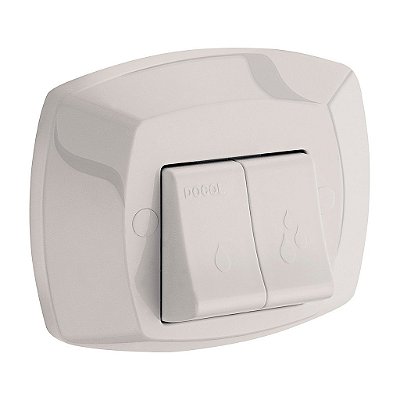 Acabamento Para Válvula De Descarga Especial Salvágua Gelo Polar - 00447821 - Docol