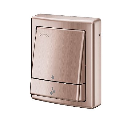 Acabamento Para Válvula De Descarga Square Salvágua Cobre Escovado - 00449569 - Docol