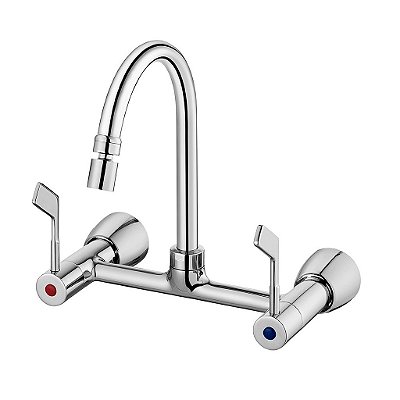 Misturador Para Cozinha De Parede 1/2" E 3/4" Docol Vitta - 00539406 - Docol