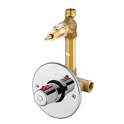 Misturador Termostático Com Registro - 00542506 - Docol