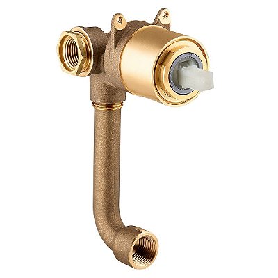 Base Misturador Monocomando Ducha Higienica 1/2" E 3/4" Ap/Bp Docol - 545900 - DOCOL