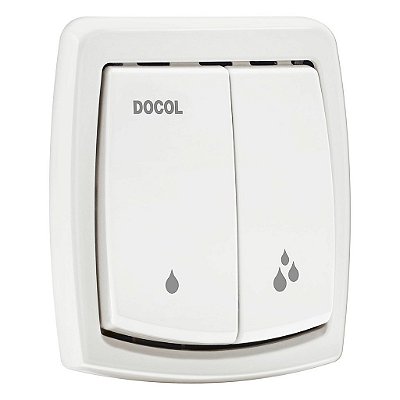 Acabamento Para Válvula De Descarga Salvágua Box Gelo Polar - 00566821 - Docol