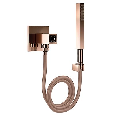 Desviador Chuveiro Square 1/2" Cobre Polido - 00604230 - Docol