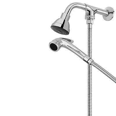 Chuveiro Ld Bonnaducha C/ Base Deca Sviador 8 Lpm Cromado - 604806 - DOCOL