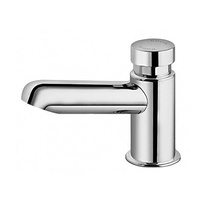 Torneira Para Banheiro Alfa Ciclo Fixo Pressmatic - 00632606 - Docol