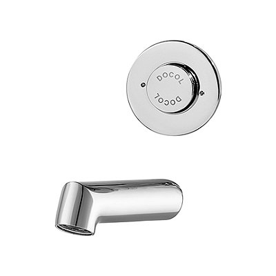 Torneira Para Banheiro De Parede Antivandalismo 85Mm Ciclo Fixo Pressmatic - 00633106 - Docol