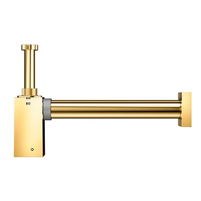 Sifão Para Banheiro Square Ouro Polido - 00636043 - Docol