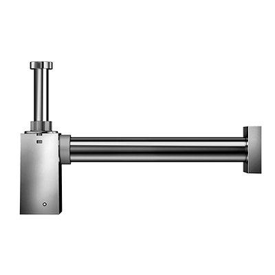 Sifão Para Banheiro Square Grafite Polido - 00636048 - Docol