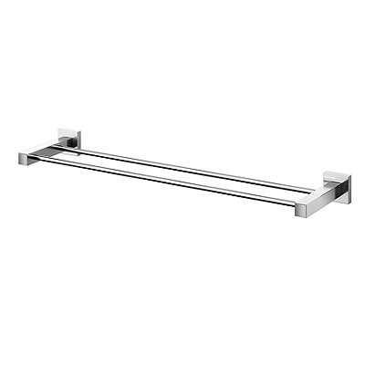 Porta-Toalhas Bastão Duplo Square - 00641806 - Docol