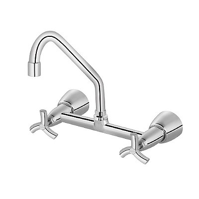 Misturador Para Cozinha De Parede 1/2" E 3/4" Docol Primor - 00673806 - Docol